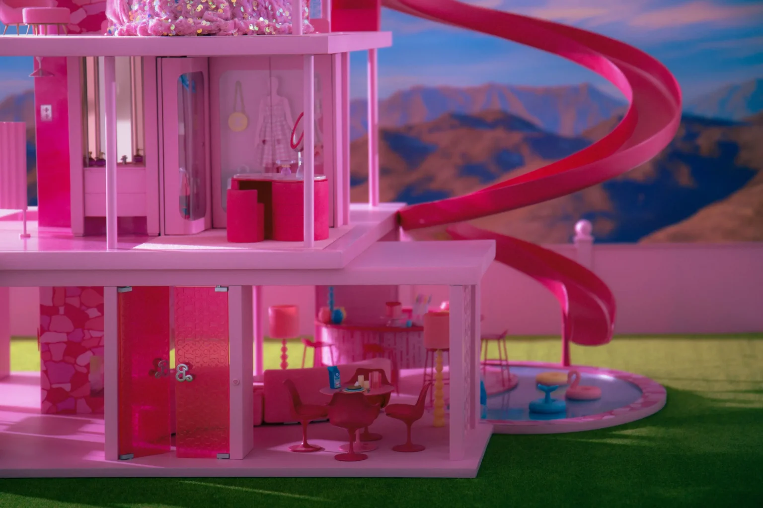 Casa de Barbie's Dreamhouse en impresión 3D.