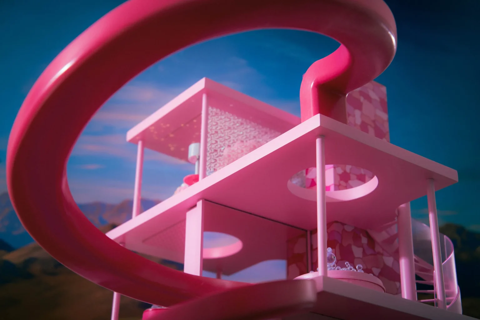 Contrapicado Barbie's Dreamhouse en impresión 3D.